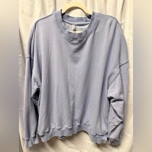 Free People All Star sweatshirt in Light Purple